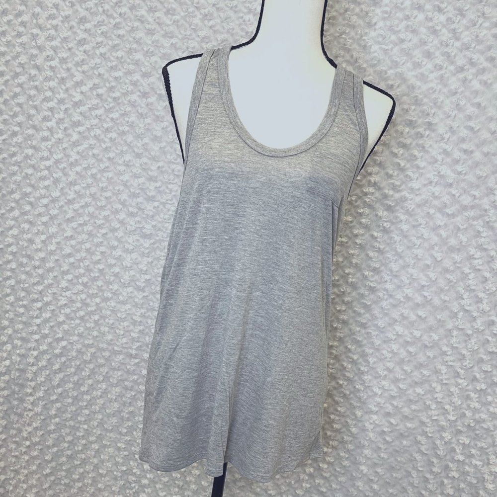 NWT LF Emma And Sam Racerback Tank, Grey, Size M